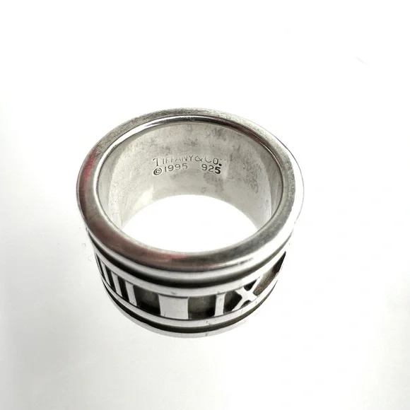 💎 TIFFANY&CO. Atlas 1995 Roman Number SV 925 - Picture 7 of 13